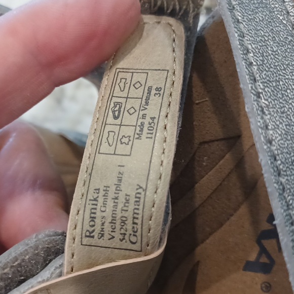 NEW Romika Fidschi 54 Comfort Sandal Pewter New Size 7 - Picture 14 of 16